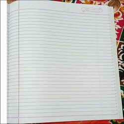 JAGRUTI A4 Ruled Notebook - 80pgs
